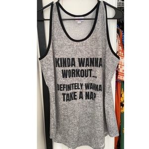 LuLaRoe Graphic Tank Top